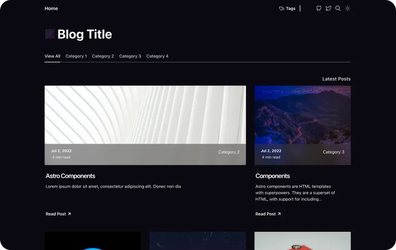 Tema OpenBlog de danielcgilibert